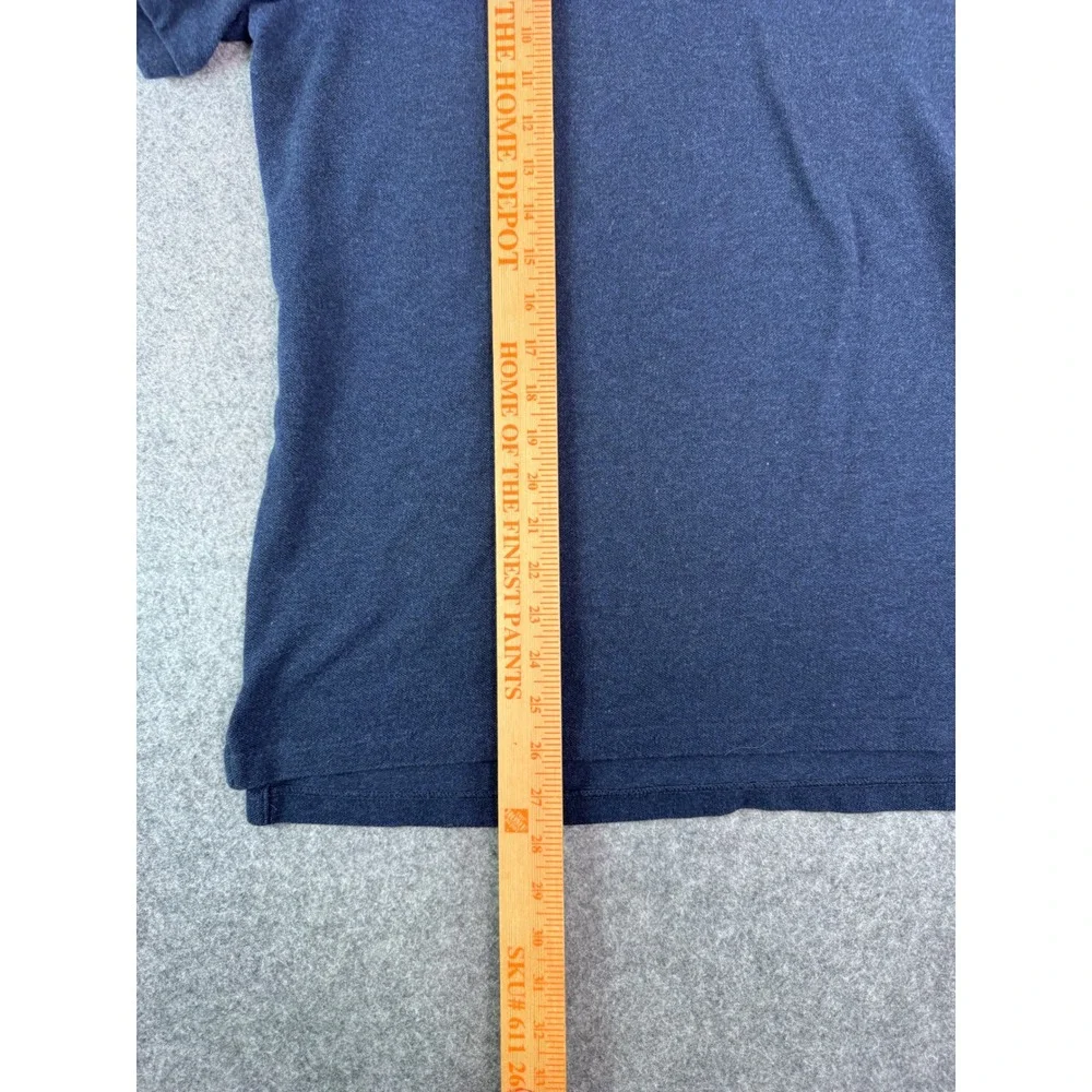 Mens Polo Ralph Lauren Cotton Polo Navy Bue Size M